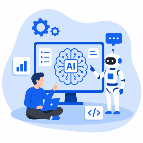 web development illustration